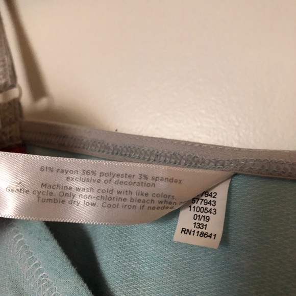 Blue and Pink Sleep Camisole - Picture 4 of 6